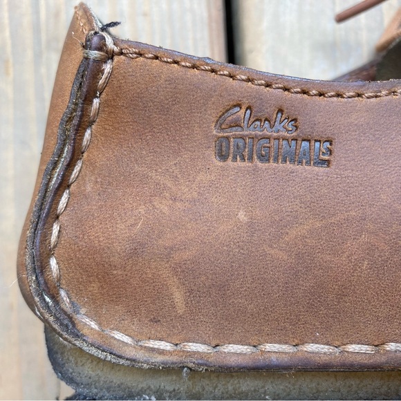 Clarks Janey Mae womens brown leather lace up oxfords wide toe box shoes comfy - Picture 8 of 13